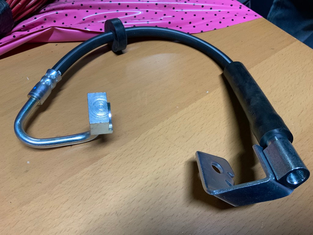 Brake hose, front, left (50200)
