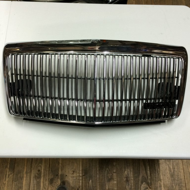 Radiator grille, chrome (10190)