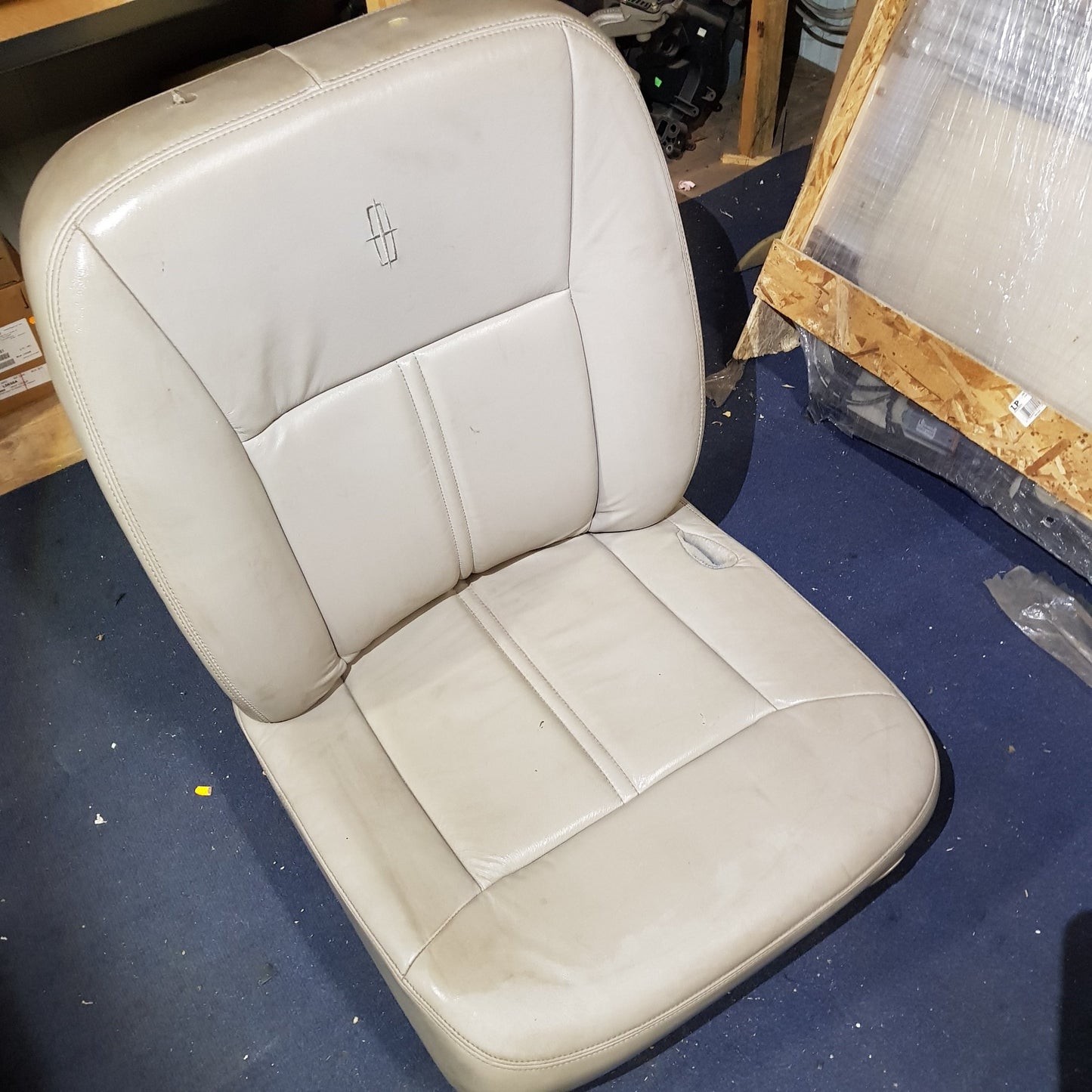 Passenger seat grey + airbag (50054)